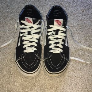 Black Hightop Vans